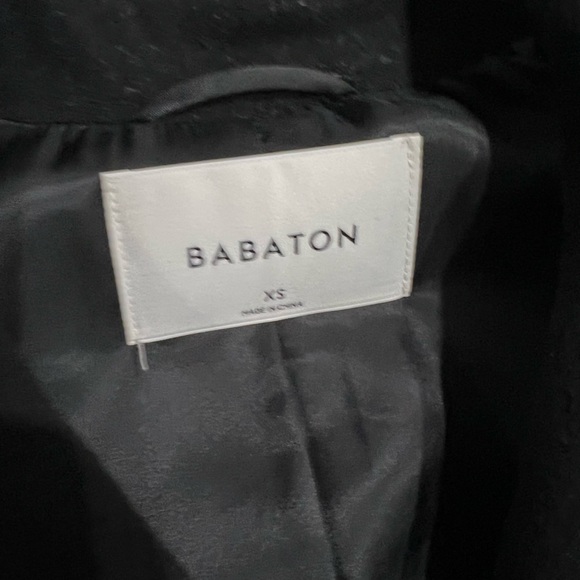 EUC Aritzia Babaton Benton Coat in Black Size XS - Picture 14 of 14